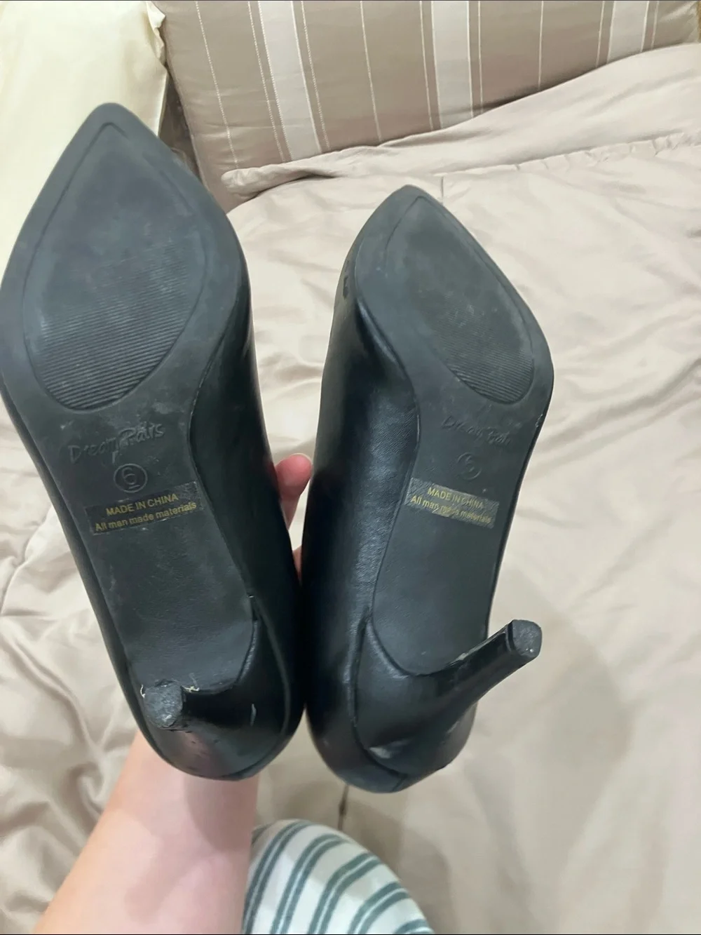 Classic Pointed Toe Women's Heels in Black